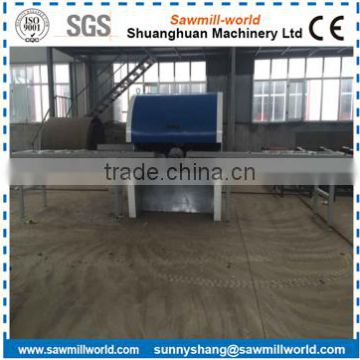 Multiple blade rip sawmill machine woodworking saw for square timber cutting