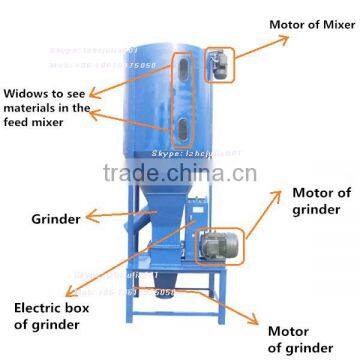High Quality Animal Feed Grinder and Mixer,feed Crushing Machine photo-3