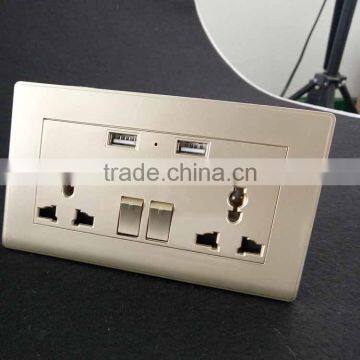 13a Switch Socket Outlet Universal Extension Electrical Usb Wall Socket photo-3