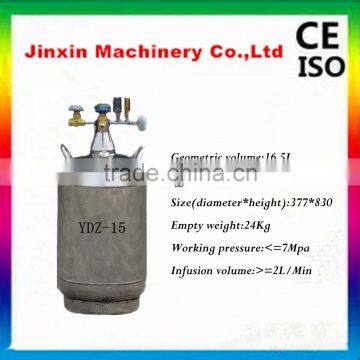 15L self-pressurized liquid nitrogen containers for making ice cream