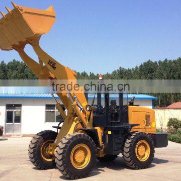 2800kg ZL30 china hydraulic wheel loader low noise big power engine working sell