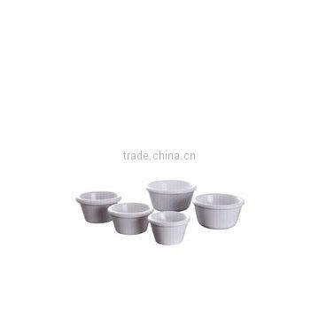 plain Melamine ramekins cup