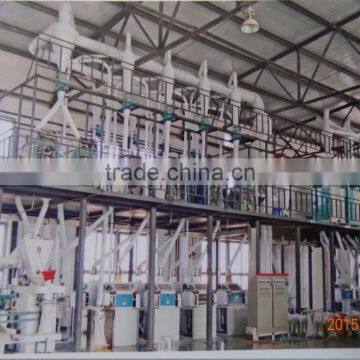 100tons of Corn/maize Grit Mill Machine Product Line photo-2
