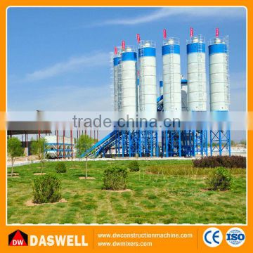 High Efficient HZS120 Stationary Precast Concrete Batching Plant