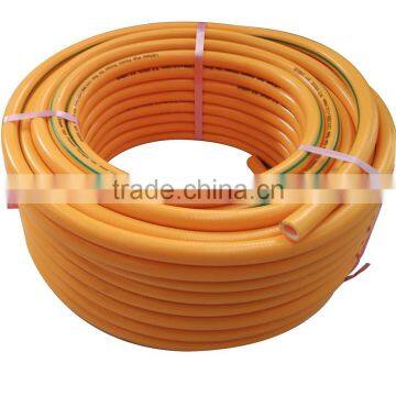 pvc gas lpg yellow flexible gas hose