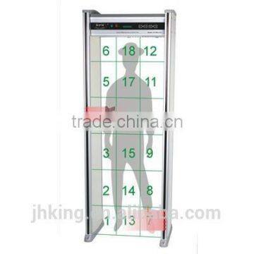 JH Series Advanced 18 Zones Walk Through Metal Detector photo-2