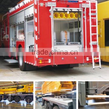 OEM bump truck Aluminum alloy ladder, aluminum step ladder, alu. alloy ladder, folding ladder