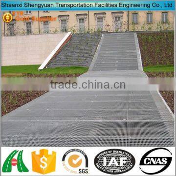 25x3 galvanized driveway walkway steel grating with frame