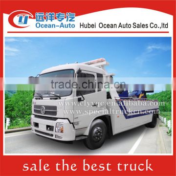 Dongfeng Tianjin 4X2 road wrecker towing truck sale