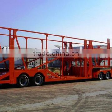 tri axle or 2 axle car transport semi truck trailer on sale