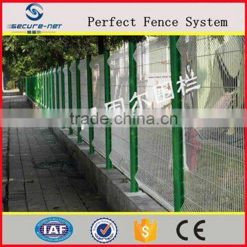 manufacturer commercial galvanized tubular steel fencing with CE certificate