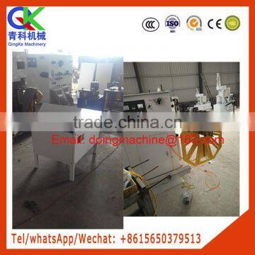 Kitchen ventilation pipe up reinforcement curved machine