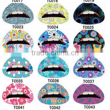 Hot sell temporary Lip tattoo sticker