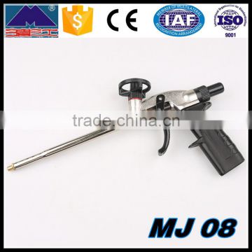 Professional construction hand tool foam gun used in sealing window