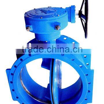 Triple eccentric butterfly valve