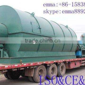 Doing 5/6/8/10T Waste Tire and Plastic Pyrolysis Machine