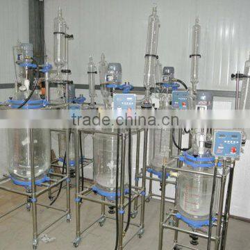 1L-100L Lab S Double-layer Jacketed Glass Reactor