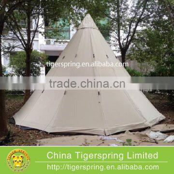 Waterproof Luxury Camping Tent Canvas Camping Teepee Tent