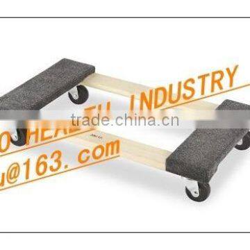 Wood Deck 30"X60" Platform Truck With 6"x2" Heavy Duty Casters photo-5