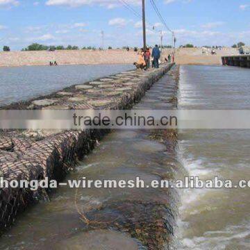 galvanized river bank protect gabion basket/gabion box