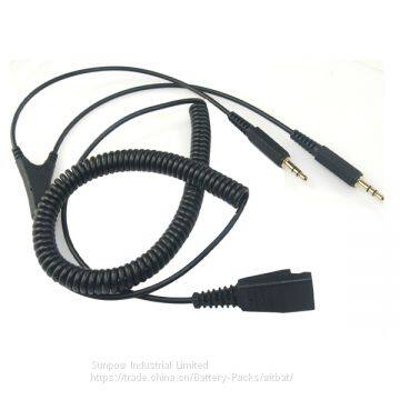 GN Netcom Jabra QD to 3.5mm Dual Plugs Cable