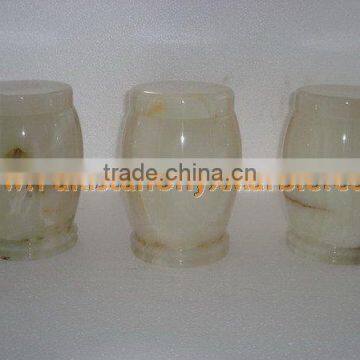 NICE & SHINE Hot Sale Popular URNS ONYX MARBLE HANDICRAFTS photo-6