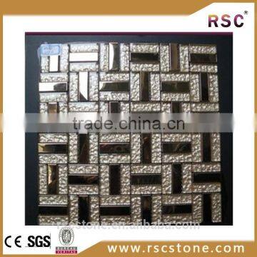Glass marble mosaic tile honed 30x30