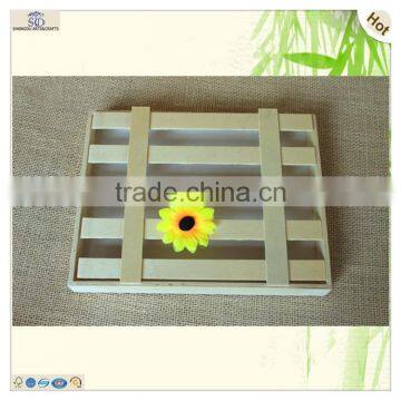 Personalized Rectangle Lid Lightweight Plywood Tray photo-5
