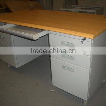 Steel Wood Office Furniture Office Desk Study Table Computer Desk photo-3