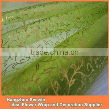 Bronze Spring Green Leaves Rectangle Table cCloth