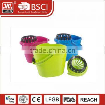 best selling mop wringer plastic mop bucket with factory wholesale price with wheels