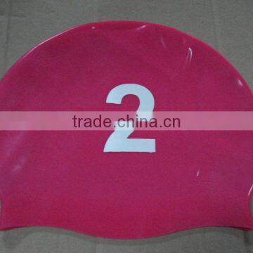 New Fashion Flexible Durable Silicone Swim Cap