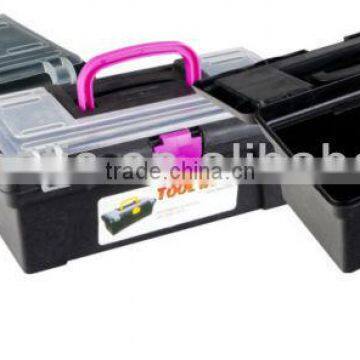 plastic mechanic tool box with handle