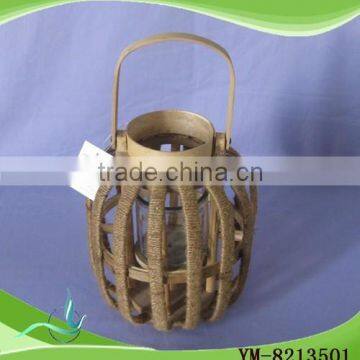 Elegant Wooden Candle Lantern