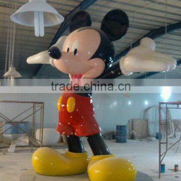 Large fiberglass figure