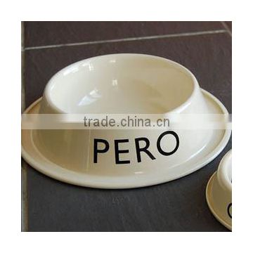 Eco-friendly metal bowl for pet