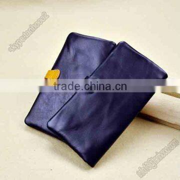 Custom Design Branded Man Long Genuine Cow Leather Wallet photo-3