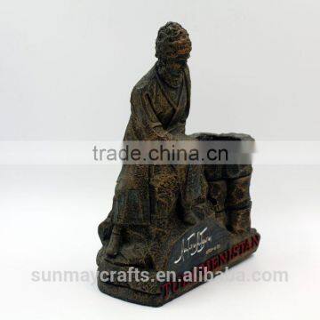 Wholesale Custom Resin TURKMENISTAN Statue Souvenir for Sale photo-3