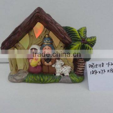 Christmas Nativity Set With Led Lights photo-4