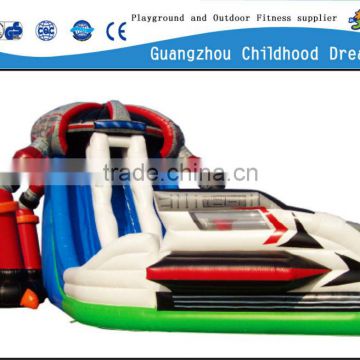 (HD-9403) new lake inflatable water slides/ commercial grade inflatable water slides/ lake inflatable water slides