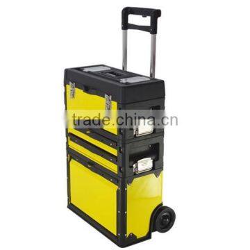 Draw-bar box Plastic box trolley case compartment tool box Pull rod case luggage