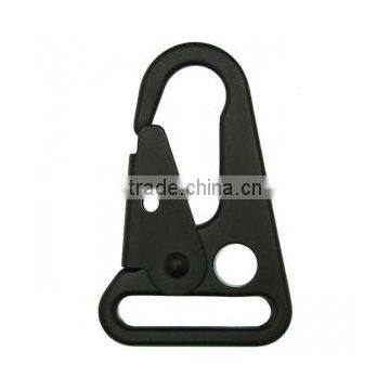 1" HK Hook, Metal Hook, HK Snap Hooks Gun Sling hook, Snap Hook in Dull Black