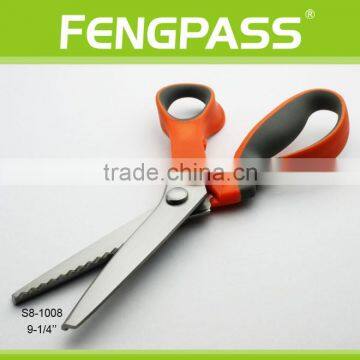 S8-1008 23.5cm 2Cr13 Stainless Steel Blade With PP+TPR Plastic Comfortable Handle Tailor Scissors photo-4