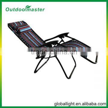 Garden Yard Lightweight Folding Quilted Zero Gravity Recliner Chair photo-3