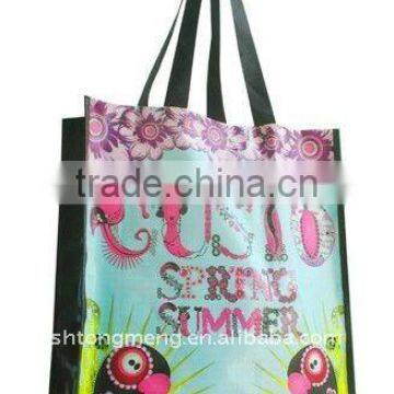 New style handled Laminated Non woven shopping bag