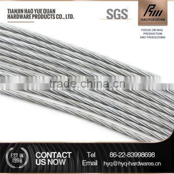 1x7 galvanized cable steel cable 6x36