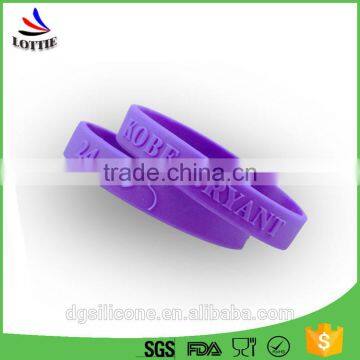 New Design Promotional Colorful Debossed Silicone Wristband photo-3