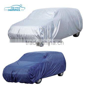 Polyester Flood Car Cover , Full Set Sun Shade Car Body Cover