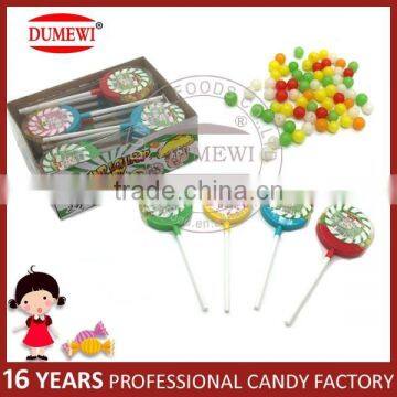 Lollipop Packing Mini Round Ball Hard Toy Candy