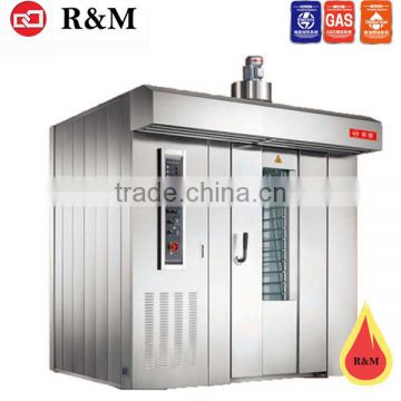 Gas rack oven with the steam,electric or diesel rotary oven for bakery